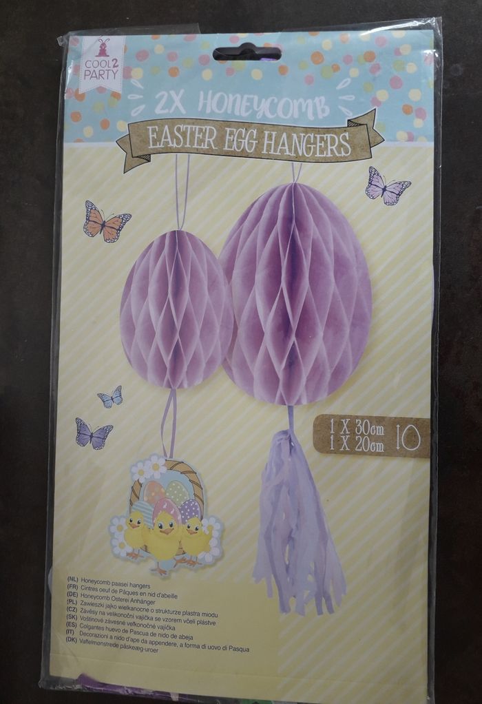 Kit déco de Pâques oeufs