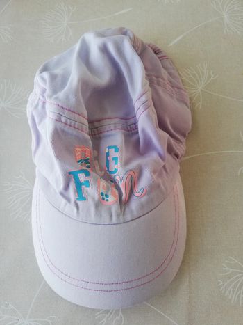 Casquette rose 18/24 mois oxylane