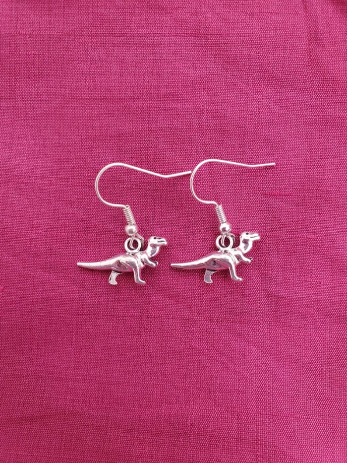 boucles d'oreilles dinosaure