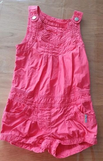 Salopette courte 3 ans