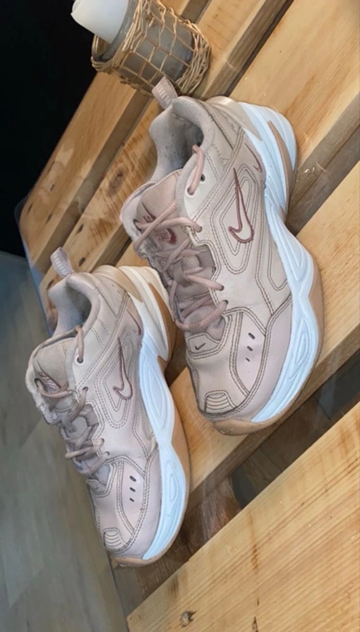NIKE M2K TECHNO BEIGE - photo numéro 2