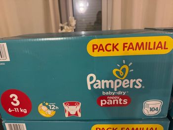 couche pampers taille 3
