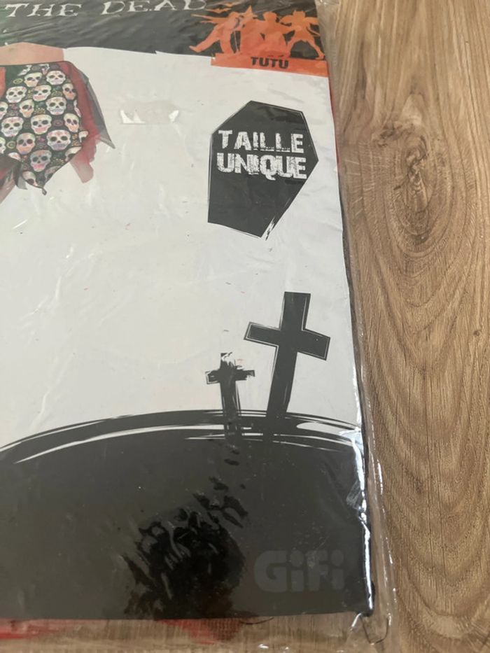 Jupon tutu day of the dead hi-fi femme neuf - photo numéro 3