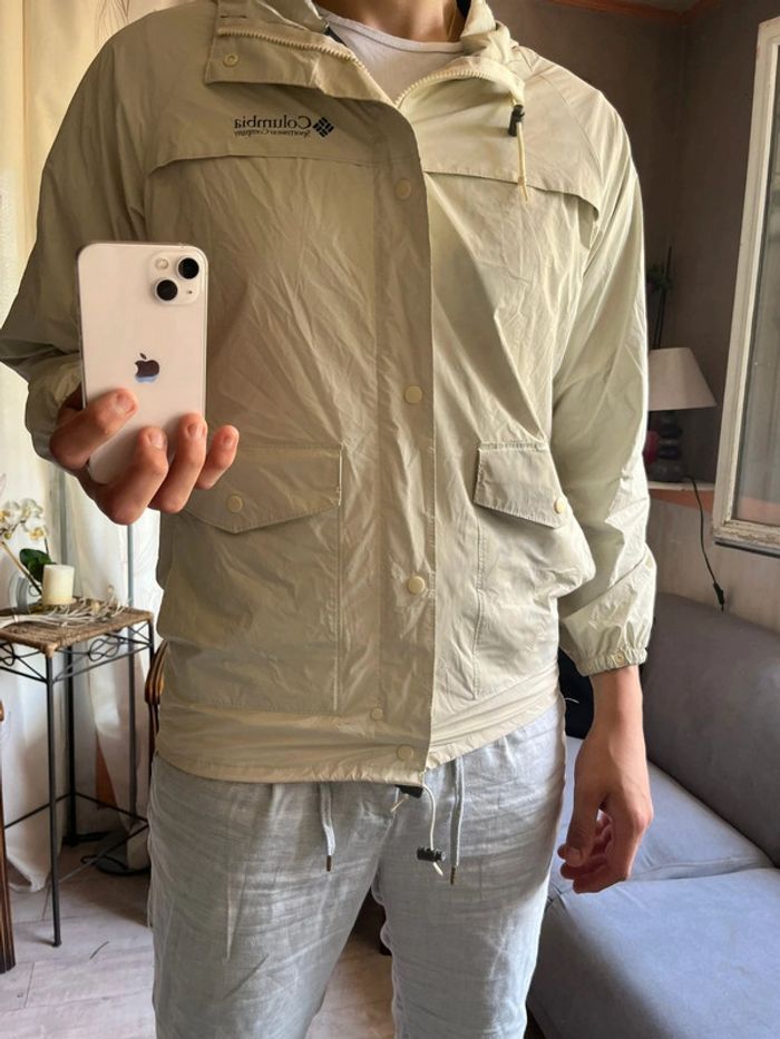 K-way vest Columbia vintage randonnée impeccable chic tendance old money grunge drip - photo numéro 2