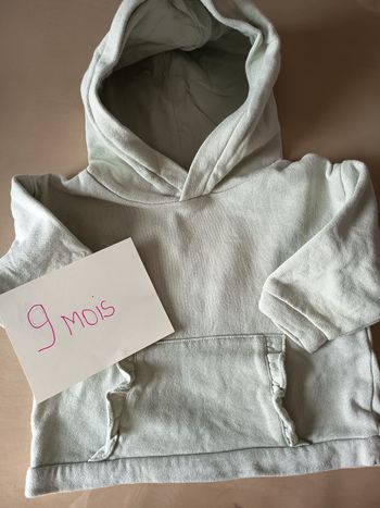 Sweat vert d'eau