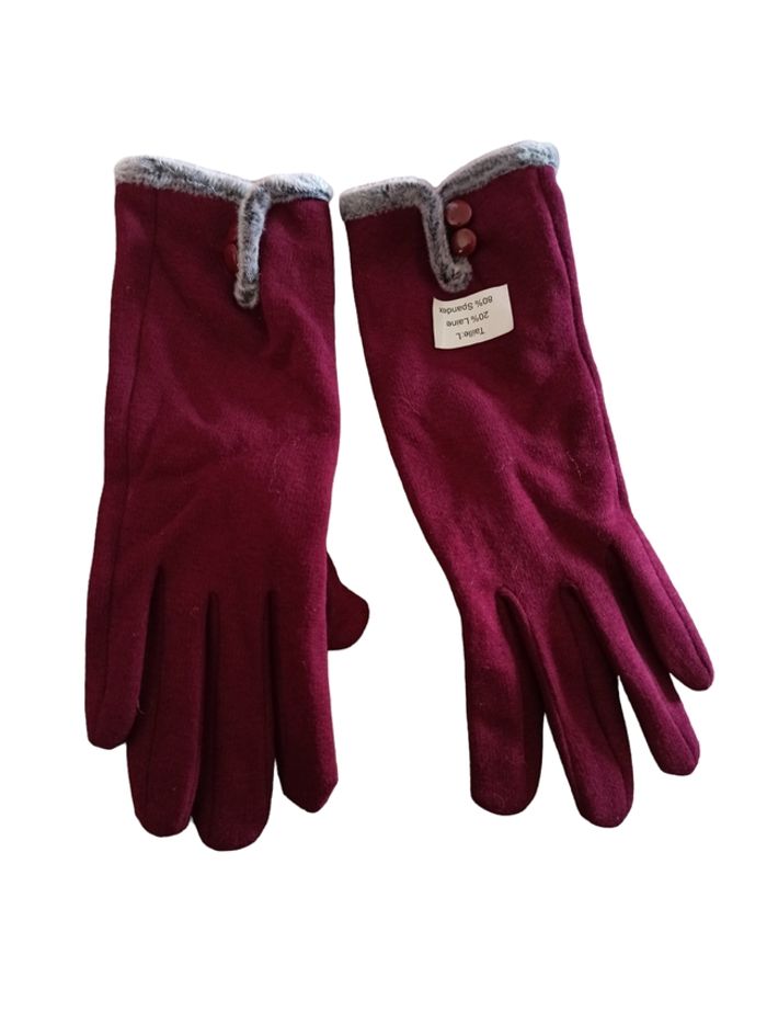 Gants Bordeaux L