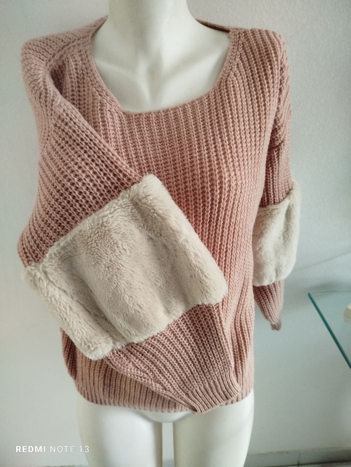 #kytietailleuniquefemme. Pull taille unique vas de la taille 36 a 52 - photo numéro 4