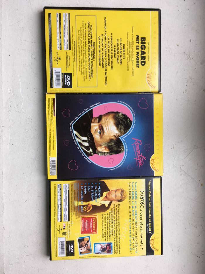 Lot 3 DVD Dubosc et Bigard - photo numéro 2