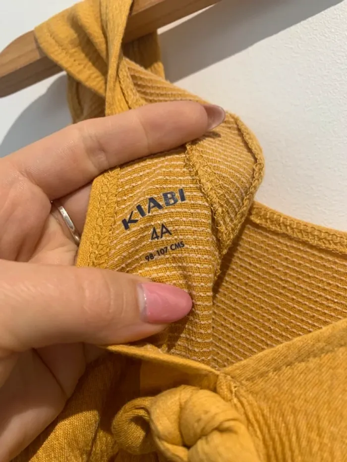 Robe jaune Kiabi - photo numéro 3