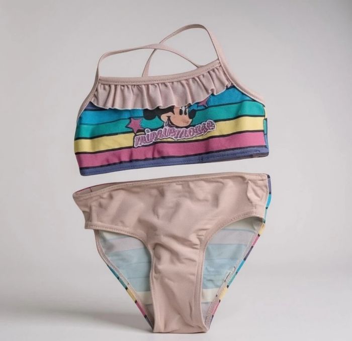 Maillot de bain 2 pièces Minnie 4 ans