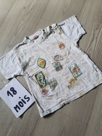 Maillot t-shirt 18mois garçon