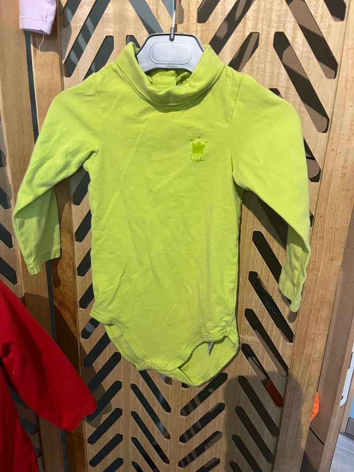 Lot bodies col roulé 18m - photo numéro 2