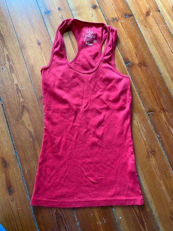 Débardeur mim rouge