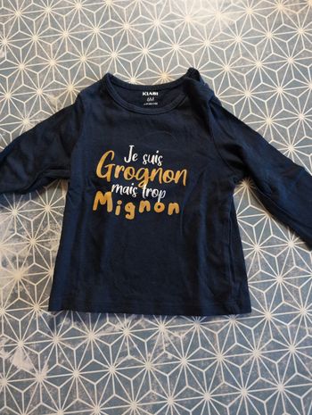 T-shirt garçon 6 mois