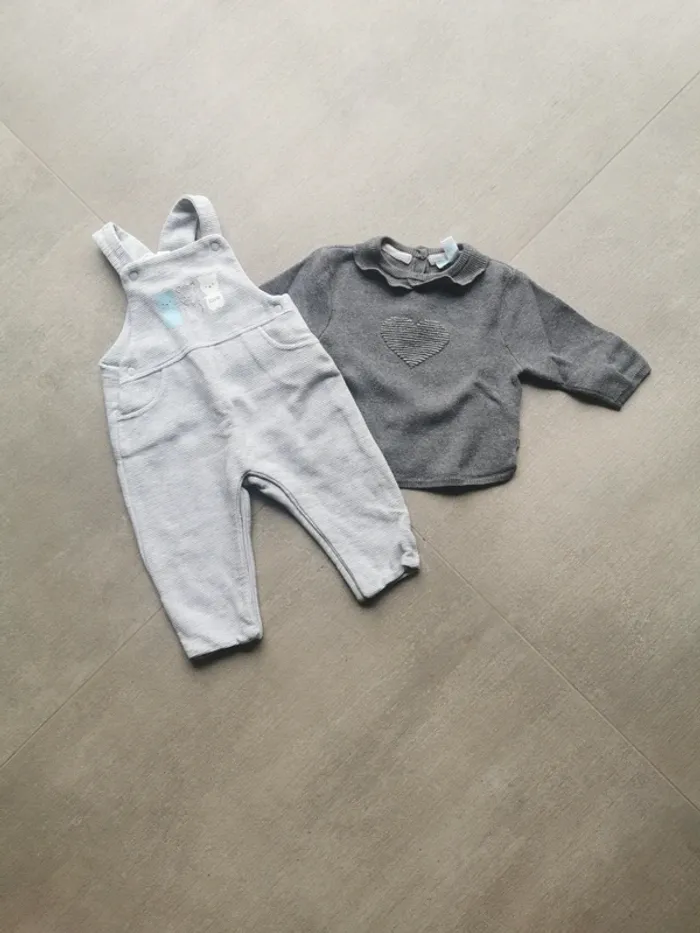Ensemble bébé fille 6 mois