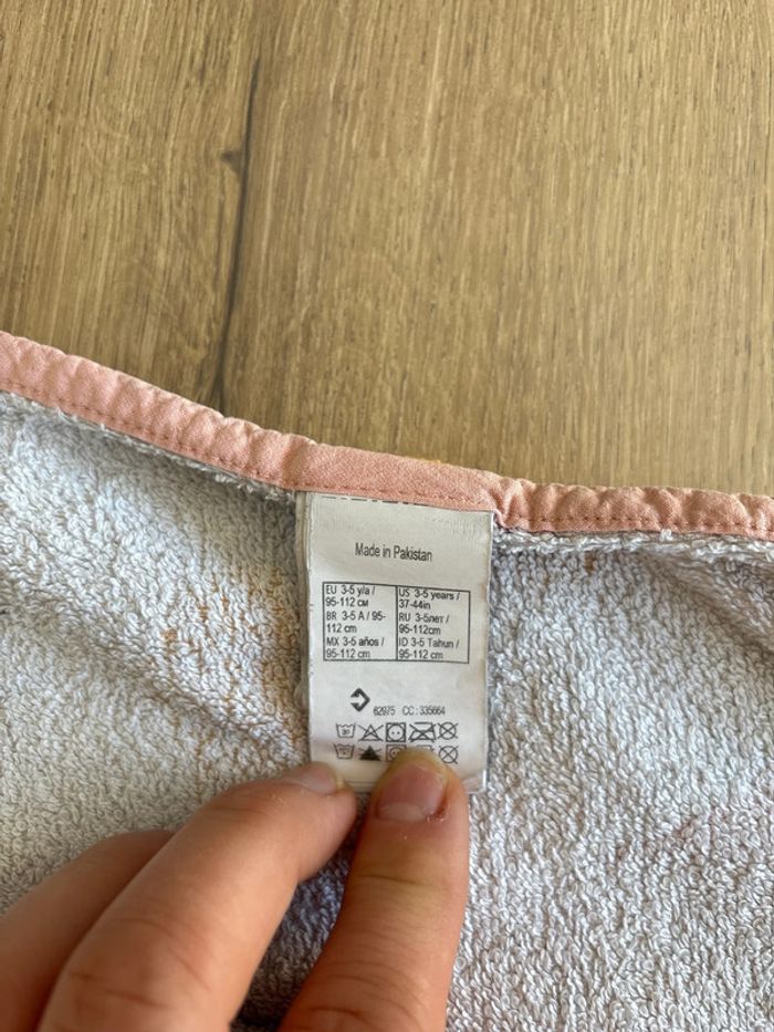 Sortie de bain petite fille - photo numéro 4