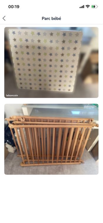 Parc bébé très bon état 