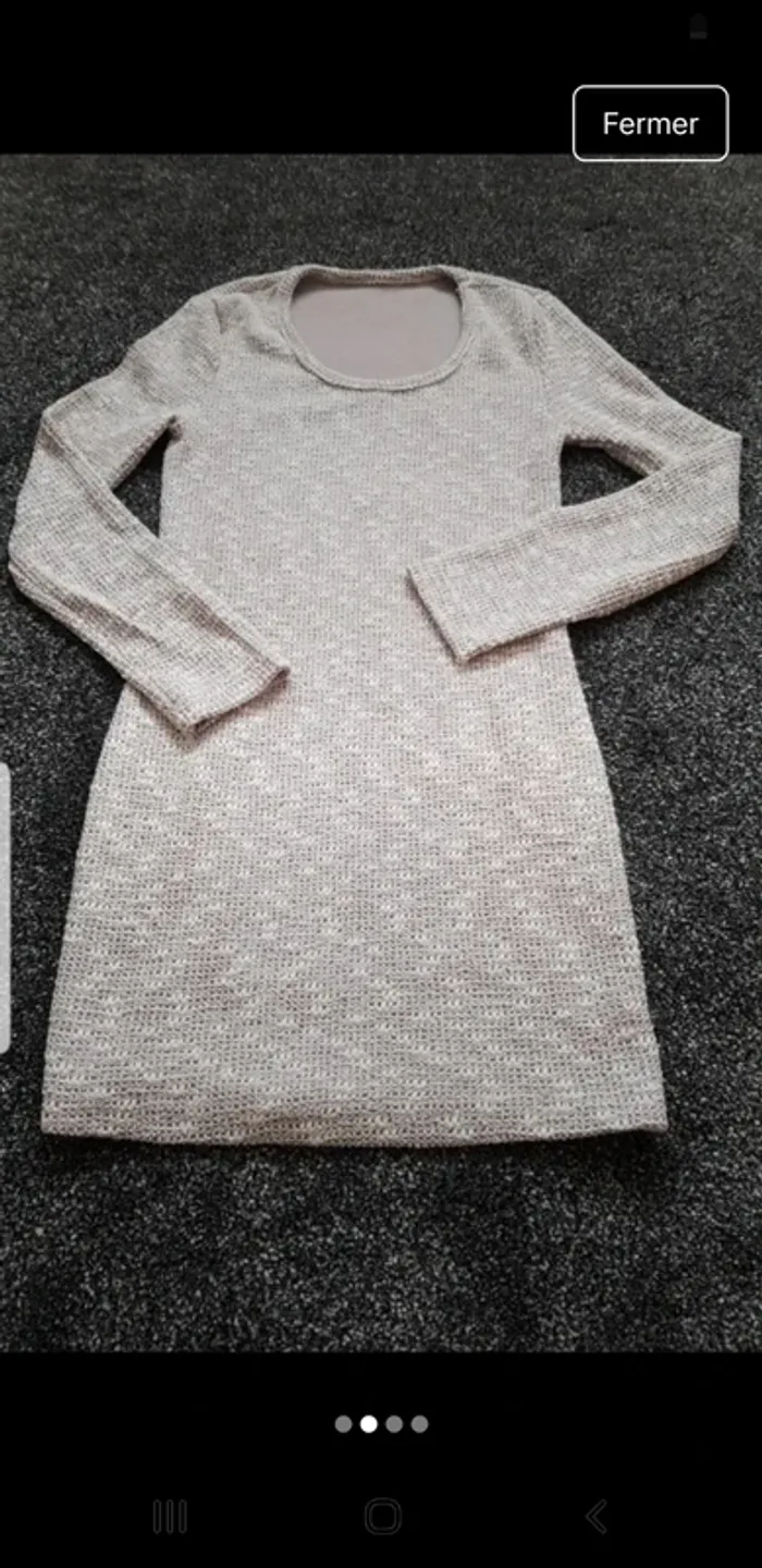 Robe maille avec doublage taille 36 - photo numéro 4