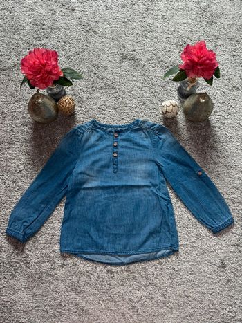 🌺Blouse style jeans bleu Taille 6ans/114cm🌺