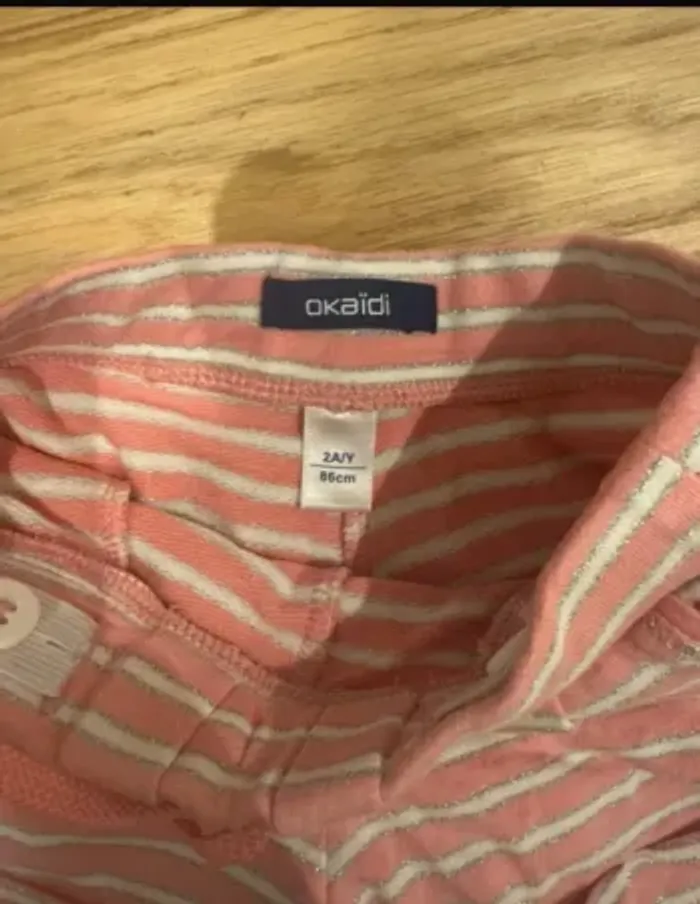 Lot de 2 shorts Okaidi 2 ans - photo numéro 3