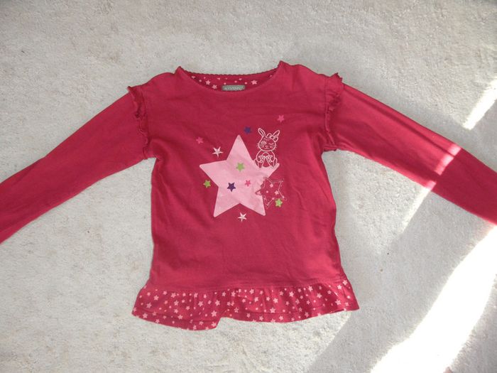 T-shirt fantaisie fille, taille 6 ans