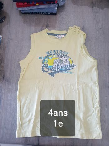 Tee shirt sans manche