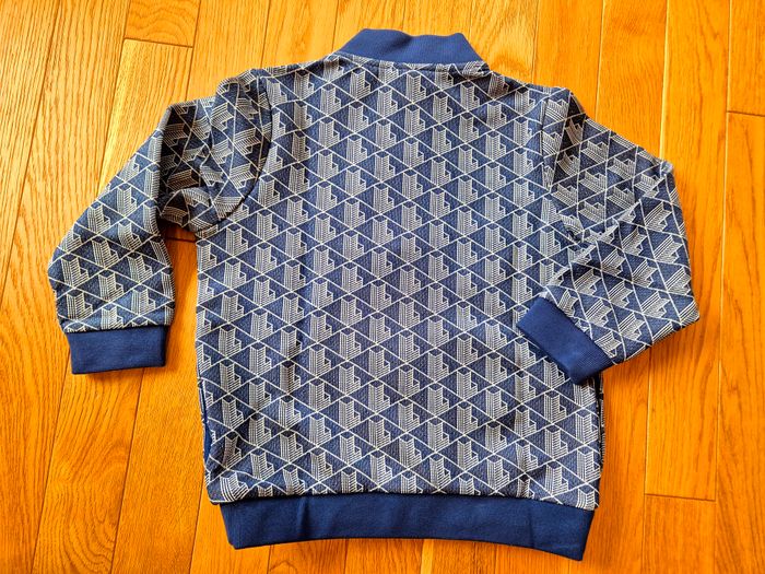 Veste Enfant "Lacoste" Monogramme Taille 6 ans neuf sous blister 100 % coton organique. - photo numéro 7