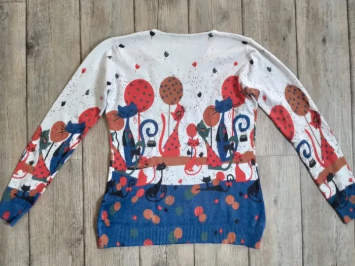 Joli pull femme Chats taille 38/40 - photo numéro 3