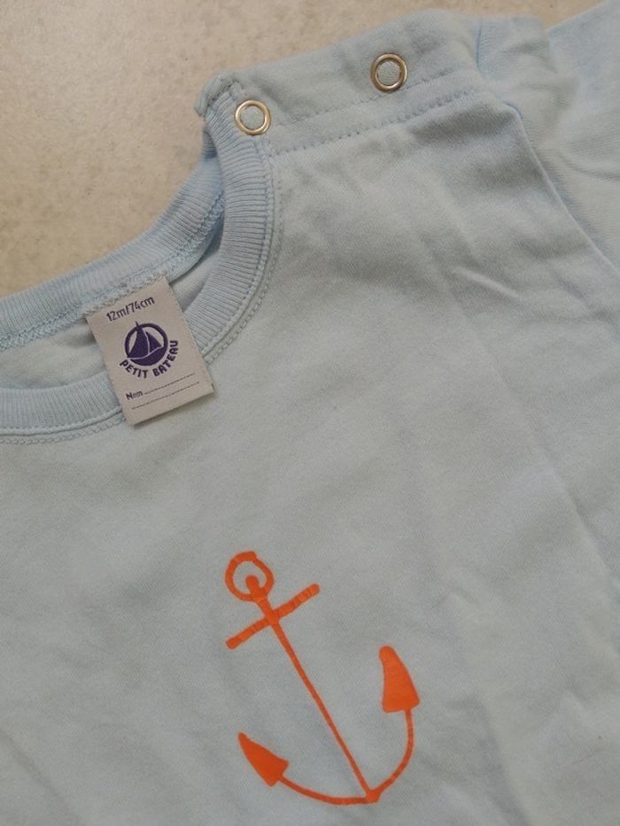 T-shirt 12 mois Petit Bateau - photo numéro 3