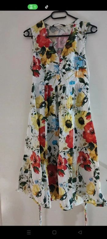 Robe Élégante Femme Zara