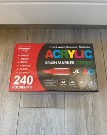 Feutre acrylique