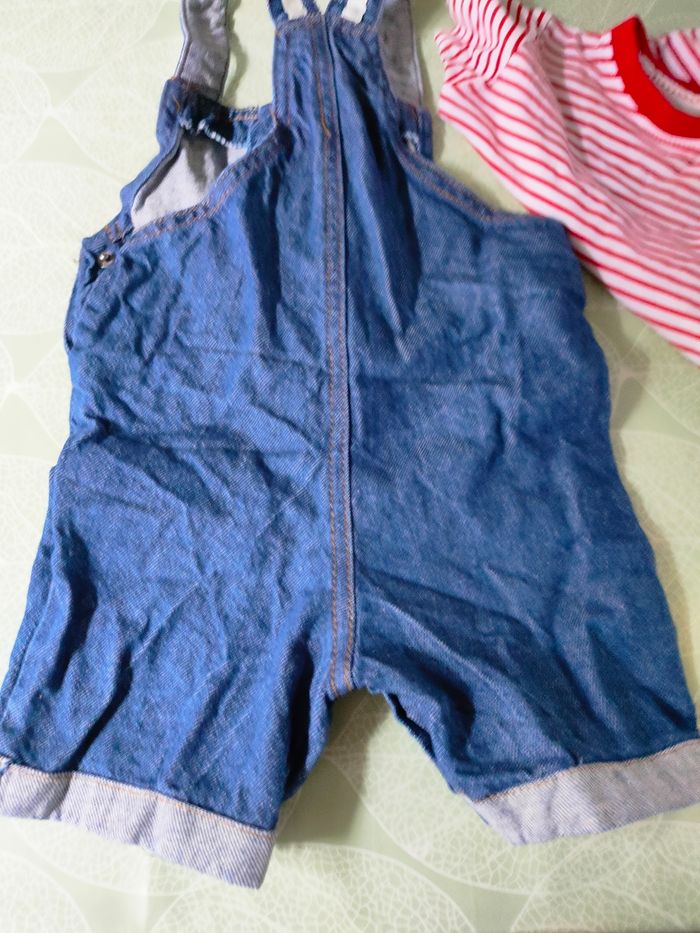 Ensemble salopette t-shirt Lee Cooper - photo numéro 6