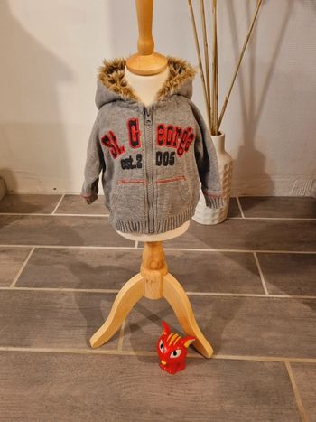 Veste zippé bébé garçon 👦 6/9 mois