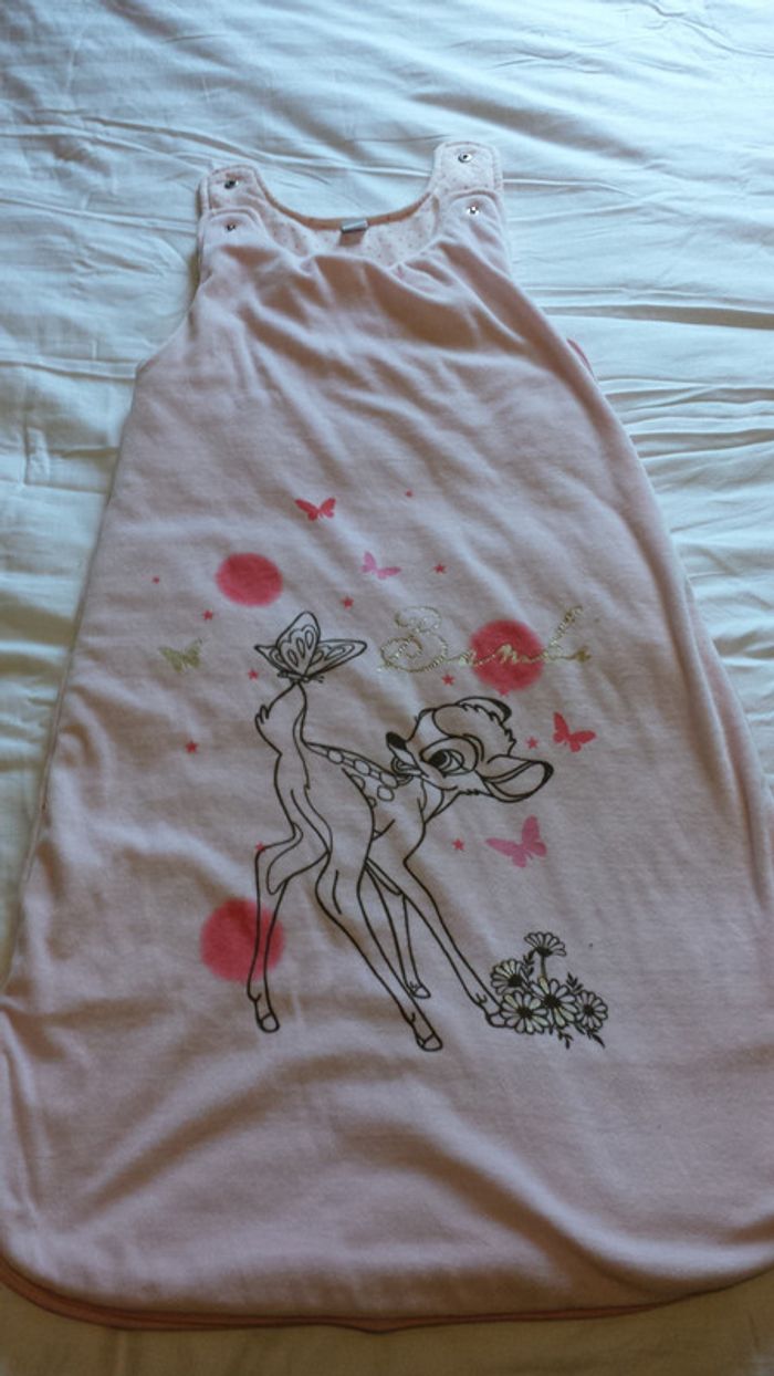 LOT 4 pièces Bambi gigoteuse bodies
