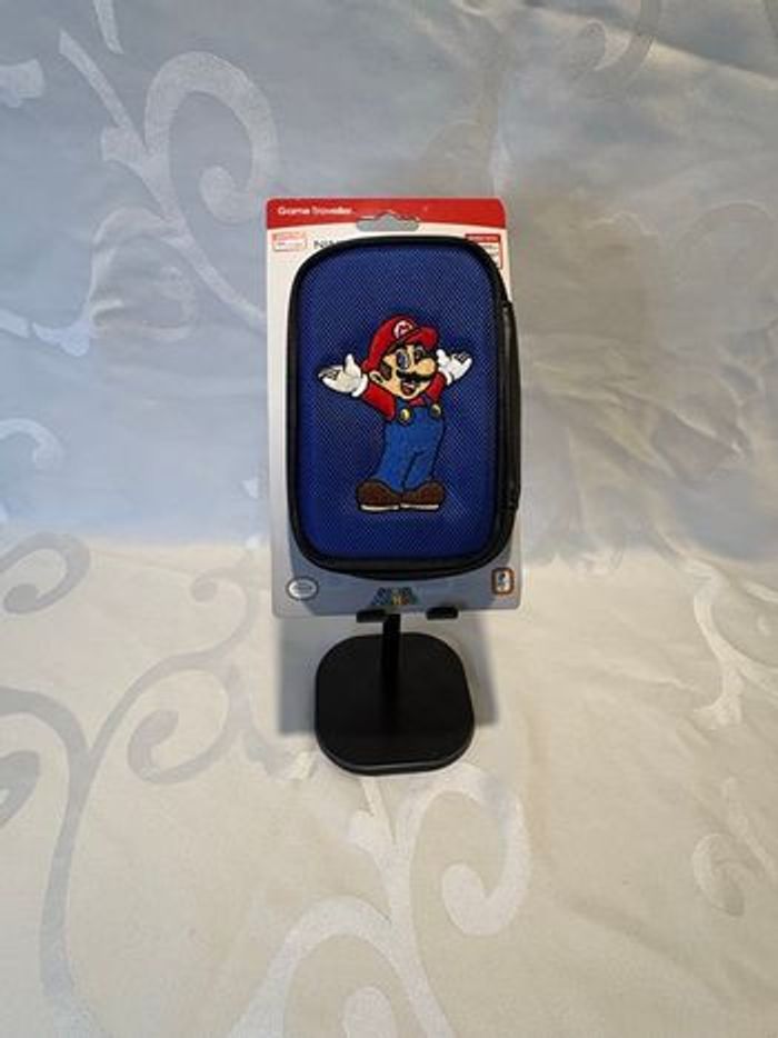 Housse de protection officielle Nintendo Mario 3ds/dsi/ds lite bleu - photo numéro 1
