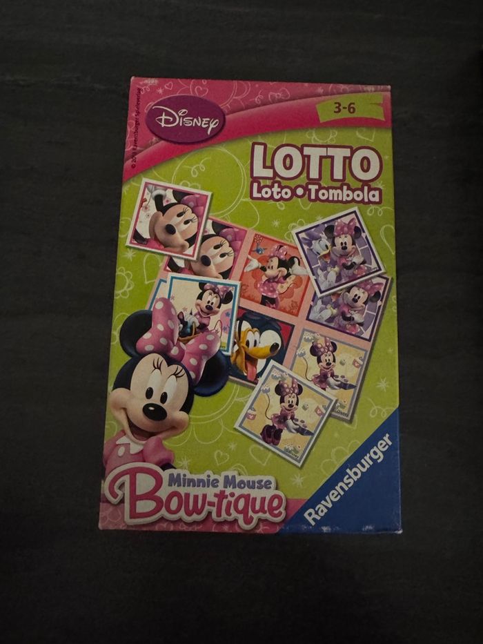 Puzzle Minnie + loto - photo numéro 2