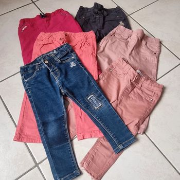 Lot pantalon