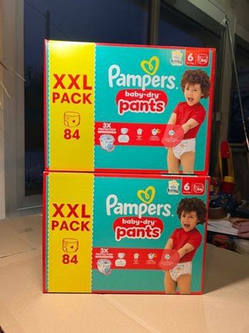 Couche taille 6 Pampers Baby Dry taille 6 : 168 couches Pants