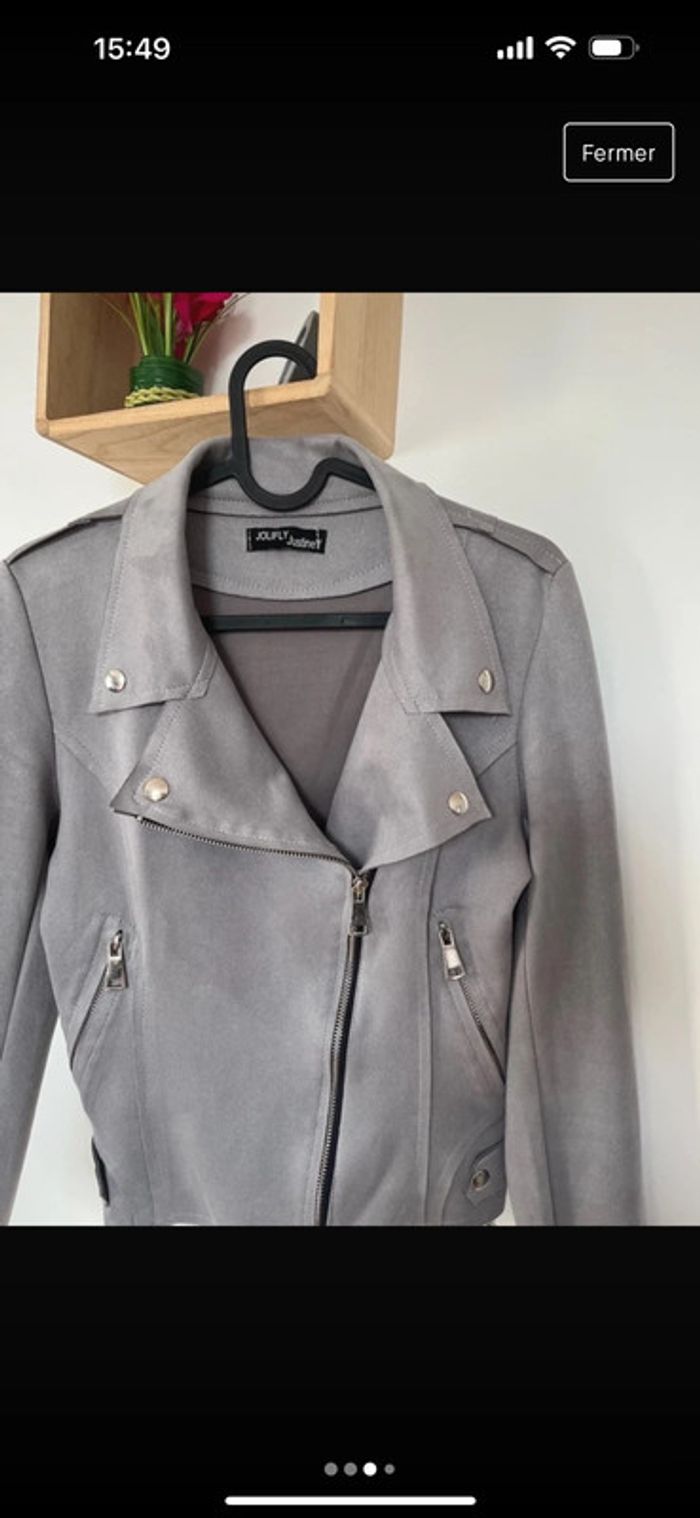 Veste suédine - photo numéro 3