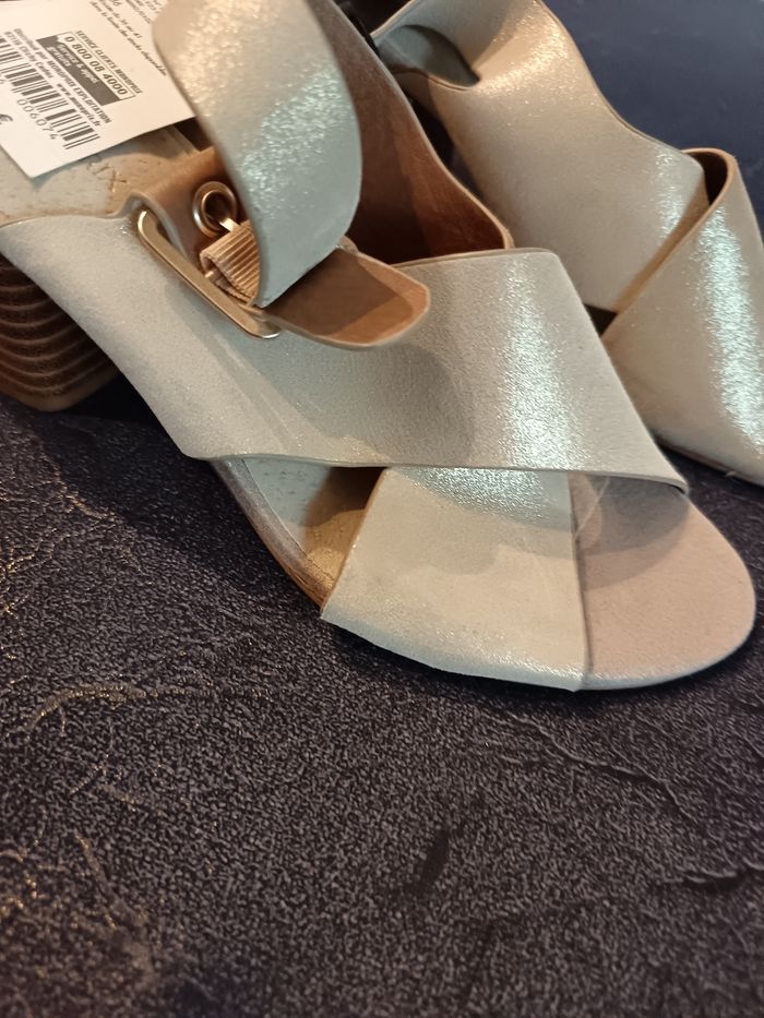 Sandales cuir Monoprix 36 - photo numéro 5