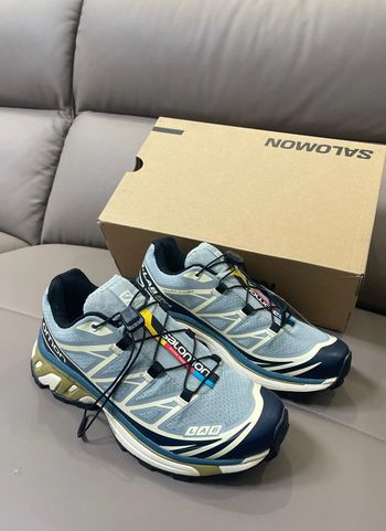 Basket Salomon XT-6 bleu blanche 45