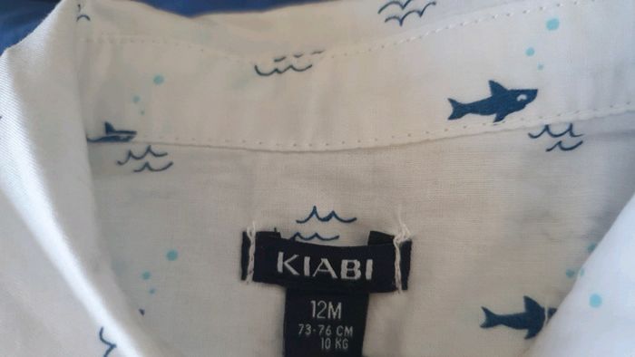 Chemise manches courtes Kiabi 12 mois - photo numéro 4