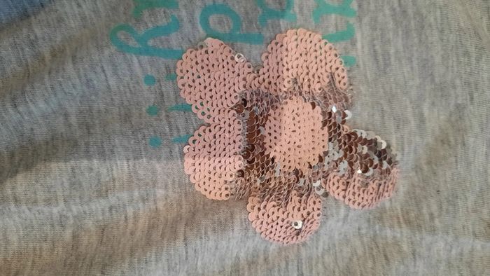 Lot de 2 t-shirts manche courte fille 5 ans - photo numéro 8