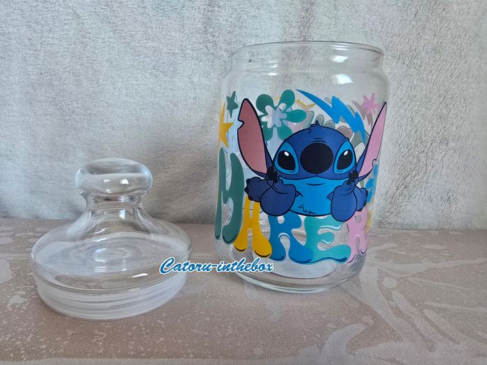 Pot en verre / Glass jar Disney Stitch 1L - photo numéro 6