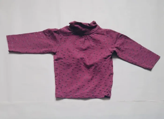 Lot 11 t-shirts manches longues fille 6 mois - photo numéro 7