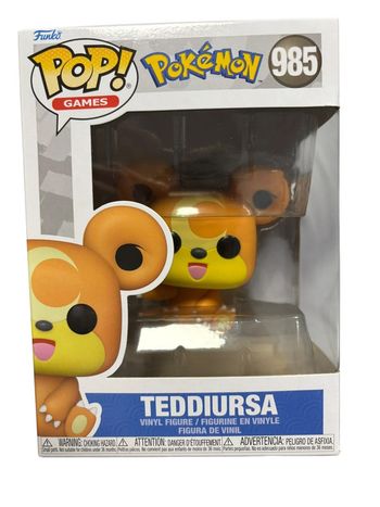 Figurine Funko Pop Pokémon Teddiursa numéro 985 neuf