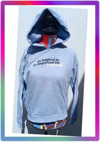 Sweat à capuche XS/14 ans Kiabi