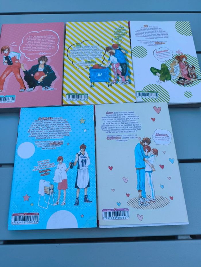 Lot de 5 manga cheeky love 1 a 5 tb état - photo numéro 2