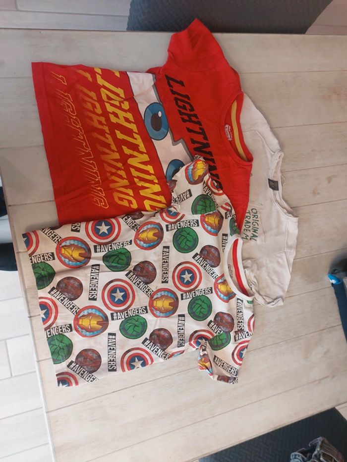 3 tshirts en 4-5 ans