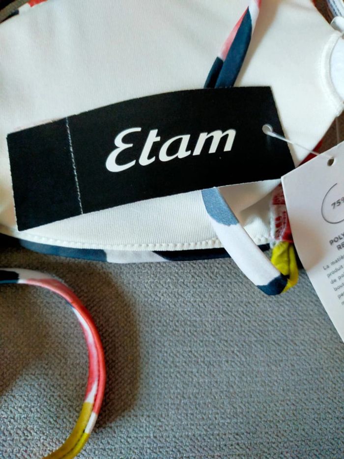 Haut de bikini Etam – Neuf avec étiquette – Taille FR 38 - photo numéro 4